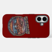 Coques Case-Mate iPhone Observatoire de l'aquifère de Hellas Deep-Flow sur (Verso (horizontal))