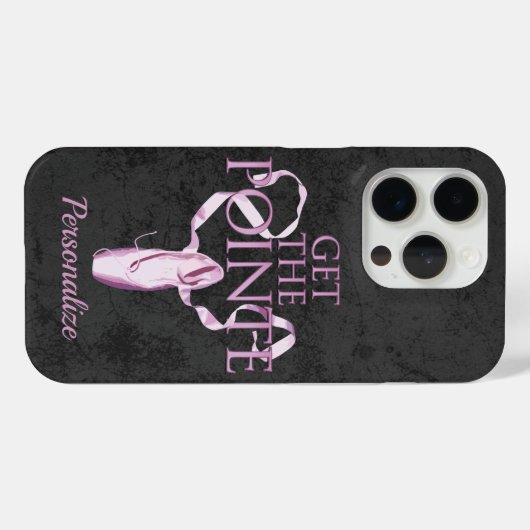 Coques Case-Mate iPhone Obtenez La Pointe (Danse) (Verso (horizontal))