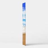 Coques Case-Mate iPhone Ocean Art Blue Waves sur Sandy Beach (Verso / Droite)