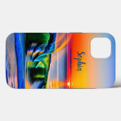 Coques Case-Mate iPhone Océan au coucher du soleil Signature (Verso (horizontal))
