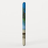 Coques Case-Mate iPhone Ocean Beach avec nom (Dos/Droite)