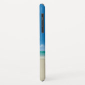 Coques Case-Mate iPhone Ocean Beach avec nom (Dos/Gauche)