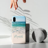 Coques Case-Mate iPhone Ocean Beach Shore pour ajouter votre nom