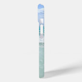 Coques Case-Mate iPhone Ocean Beach Waves Ajouter Votre Nom (Verso / Gauche)