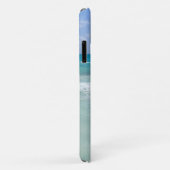 Coques Case-Mate iPhone Ocean Beach Waves Ajouter Votre Nom (Dos/Droite)