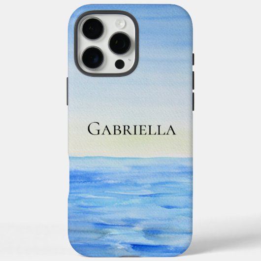 Coques Case-Mate iPhone Océan bleu (Verso)
