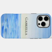 Coques Case-Mate iPhone Océan bleu (Verso (horizontal))