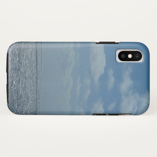 Coques Case-Mate iPhone Océan bleu de la mer des Caraïbes (Dos (Horizontal))