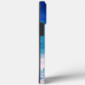 Coques Case-Mate iPhone Océan Bleu Plage Personnalisé (Verso / Droite)