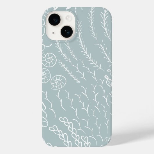 Coques Case-Mate iPhone Océan | Plage | Corail (Verso)