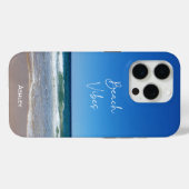 Coques Case-Mate iPhone Ocean Sand Beach Personnalisé (Verso (horizontal))
