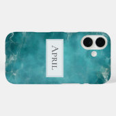 Coques Case-Mate iPhone Océan Sarcelle (Verso (horizontal))