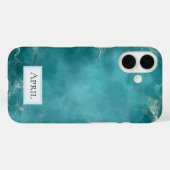 Coques Case-Mate iPhone Océan Sarcelle (Verso (horizontal))