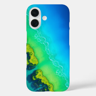 Coques iPhone 16 Ocean Serenity : Un paysage marin apaisant