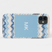 Coques Case-Mate iPhone Ocean Waves Chevron (Dos (Horizontal))