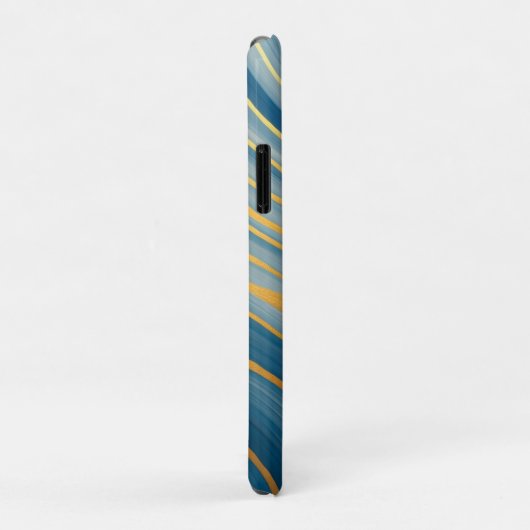Coques Case-Mate iPhone "Oceanic Gold Flow (Dos/Droite)