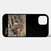 Coques Case-Mate iPhone Ocelot Lovers Art (Verso (horizontal))