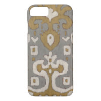 Ochre Ikat I