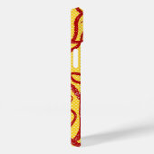 Coques Case-Mate iPhone Octopus antique sur microdot jaune (Verso / Droite)