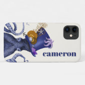 Coques Case-Mate iPhone Octopus avec Casquette nautique (Dos (Horizontal))