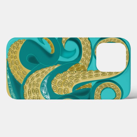 Coques Case-Mate iPhone Octopus Design moderne (Verso (horizontal))