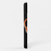 Coques Case-Mate iPhone Octopus Orange Mandala bleu (Dos/Droite)