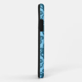 Coques Case-Mate iPhone Octopus sur Motif bleu (Dos/Droite)