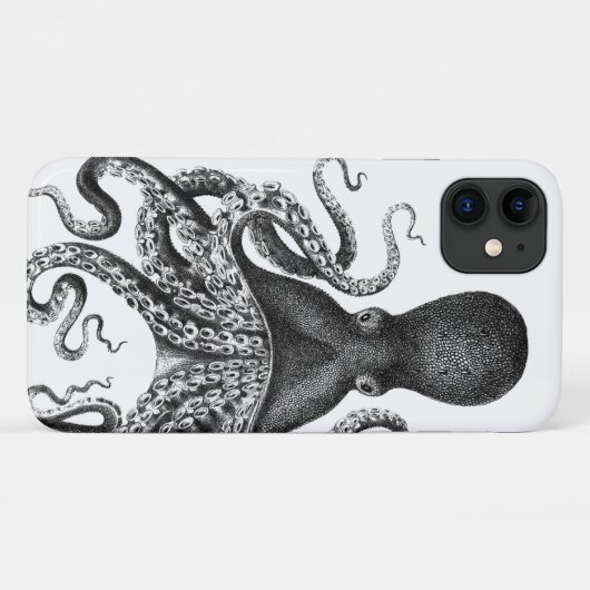 Coques Case-Mate iPhone +|| Octopus Vintage ||+ (Dos (Horizontal))