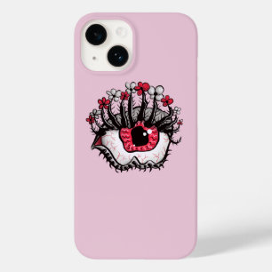 Coque Pour iPhone 14 Oddité des yeux - Horreur mignonne et crémeuse