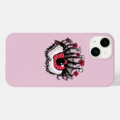 Coques Case-Mate iPhone Oddité des yeux - Horreur mignonne et crémeuse (Verso (horizontal))
