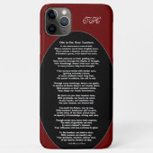 Coques Case-Mate iPhone Ode to Our Chers enseignants Poem HAMbyWG (Dos)
