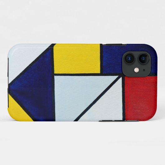 Coques Case-Mate iPhone Ode to the Stijl Piet Mondriaan (Dos (Horizontal))