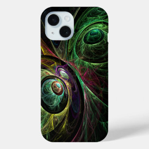 Coque Pour iPhone 15 OEil aux yeux Art Abstrait