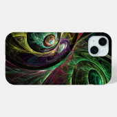 Coques Case-Mate iPhone OEil aux yeux Art Abstrait (Verso (horizontal))