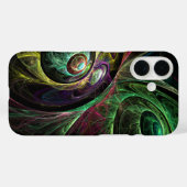 Coques Case-Mate iPhone OEil aux yeux Art Abstrait (Verso (horizontal))