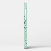 Coques Case-Mate iPhone Oeil bleu étrange avec des points d'art psychédéli (Verso / Gauche)