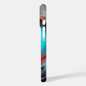 Coques Case-Mate iPhone Oeil cosmique éthéré Monogramme Abstrait Vibrant A (Verso / Gauche)