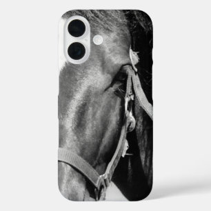 Coques iPhone 16 Oeil de cheval rapproché