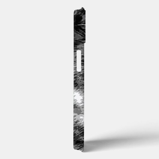 Coques Case-Mate iPhone Oeil de loup noir et blanc (Verso / Droite)