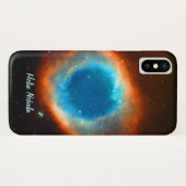 Coques Case-Mate iPhone Oeil de nébuleuse, de galaxies et d'étoiles (Dos (Horizontal))