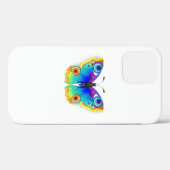 Coques Case-Mate iPhone Oeil de paon arc-en-ciel (Verso (horizontal))