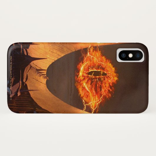 Coques Case-Mate iPhone Oeil de tour de Sauron (Dos (Horizontal))
