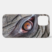 Coques Case-Mate iPhone Oeil d'éléphant animal proche (Verso (horizontal))