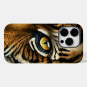 Coques Case-Mate iPhone Oeil du tigre (Verso (horizontal))