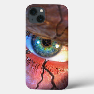 iPhone 13 Coque Oeil fissuré
