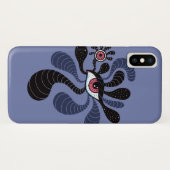 Coques Case-Mate iPhone Oeil rose déplaisant d'art hypnotique (Dos (Horizontal))
