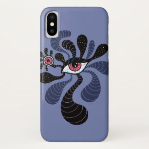 Case-Mate iPhone Case Oeil rose déplaisant d'art hypnotique