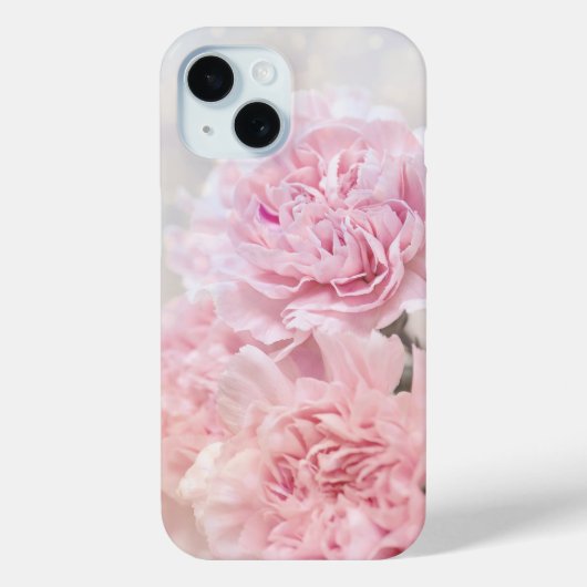 Coques Case-Mate iPhone Oeillets roses romantiques (Verso)