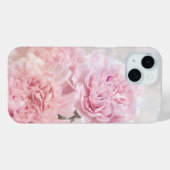 Coques Case-Mate iPhone Oeillets roses romantiques (Verso (horizontal))