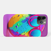 Coques Case-Mate iPhone Oeuf coloré cool (Dos (Horizontal))